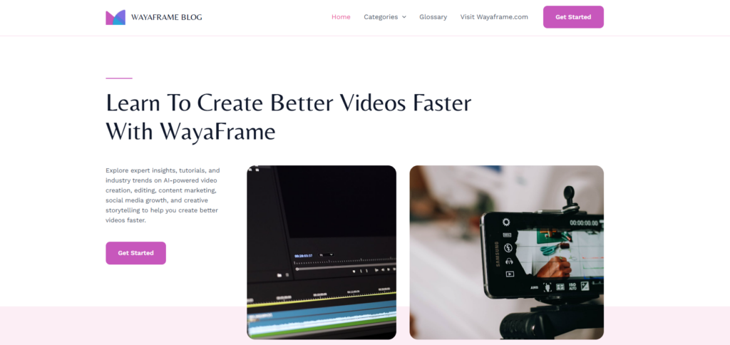WayaFrame AI avatar video maker 