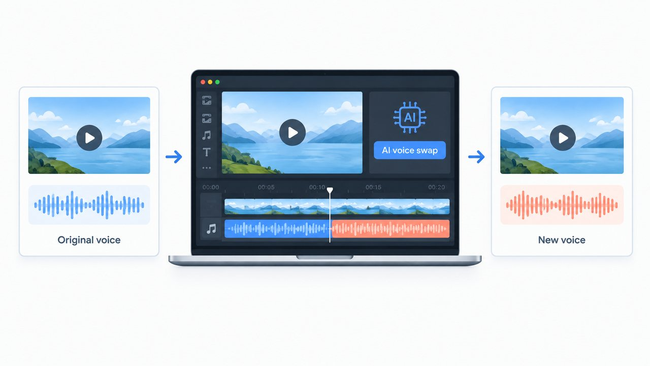 WayaFrame Voice changer video editor