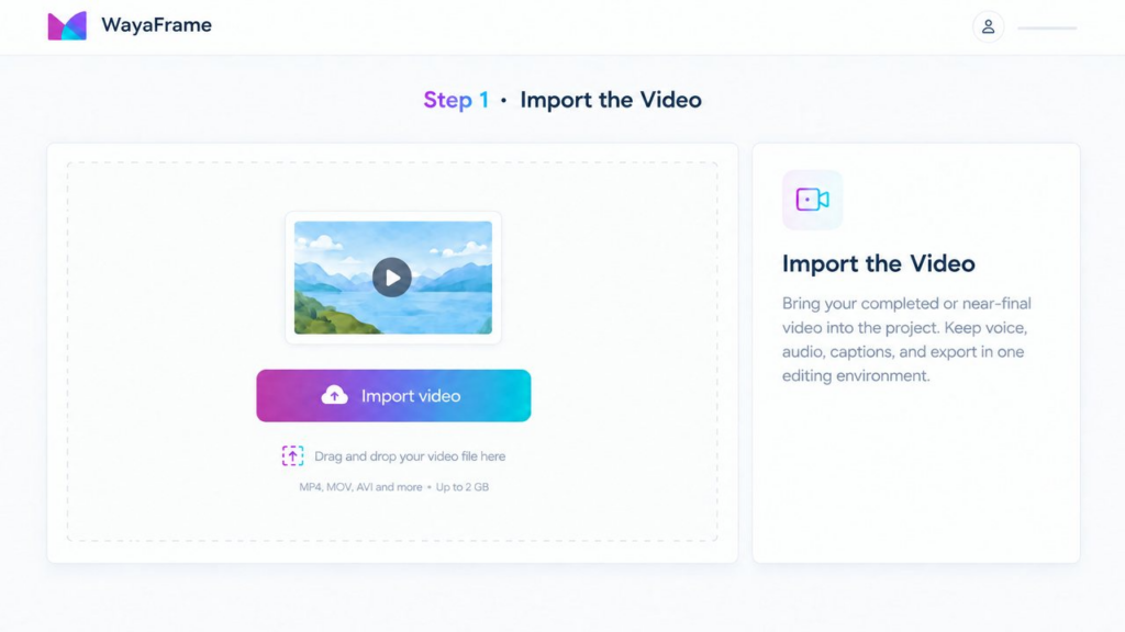 WayaFrame Voice changer video editor
