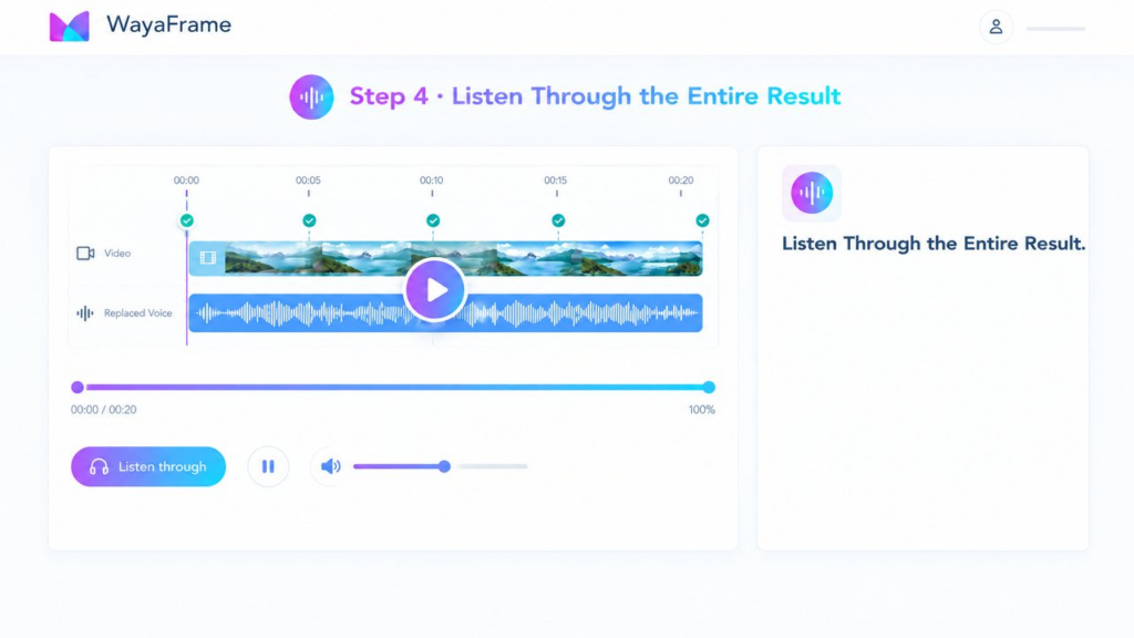 WayaFrame video voice effects

