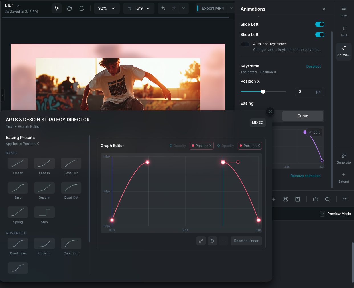 Graph editor