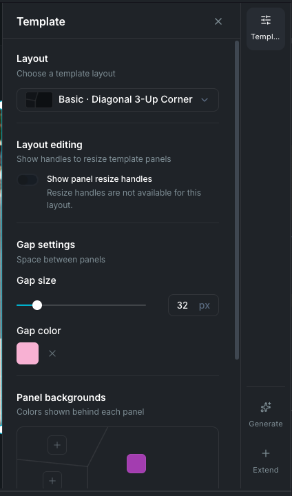 Template inspector